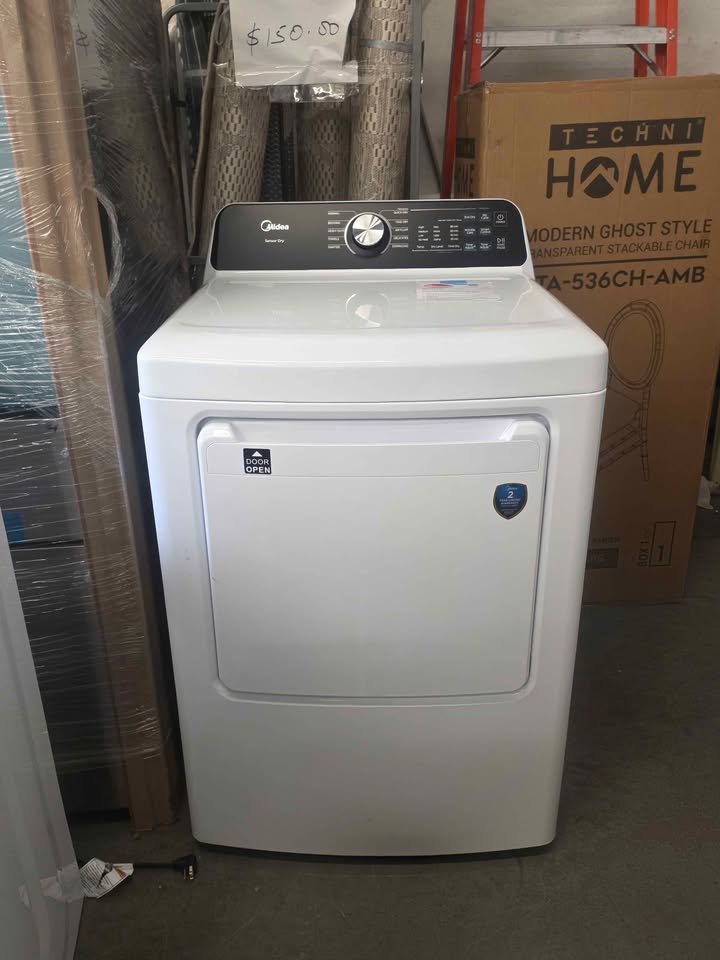 Midea 7.0 cu. ft. ELECTRIC Dryer with Sensor Dry - Image 5