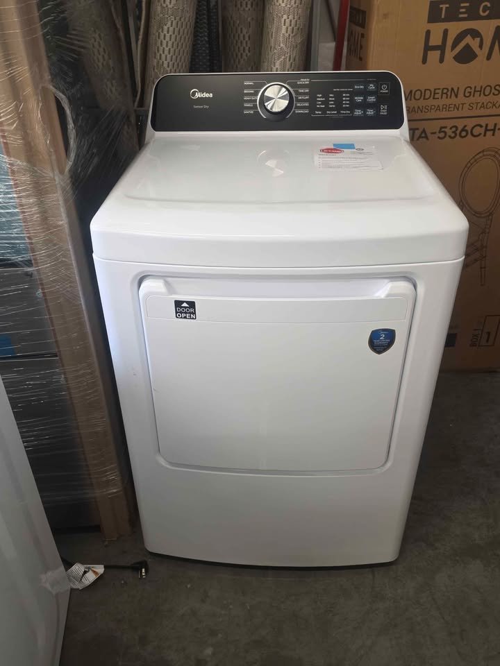 Midea 7.0 cu. ft. ELECTRIC Dryer with Sensor Dry - Image 6