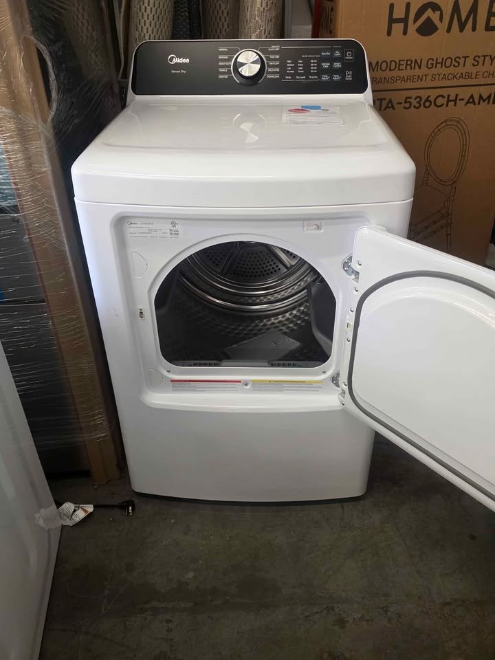 Midea 7.0 cu. ft. ELECTRIC Dryer with Sensor Dry - Image 7