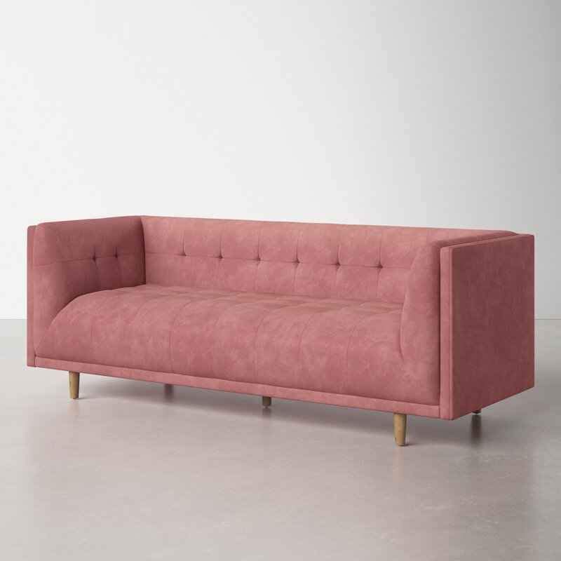 Aeon Cecily Sofa Blush Velvet. ( AETH73-Blush ) - Image 2