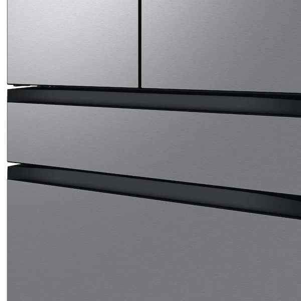 Bespoke 4-Door French Door Refrigerator (29 cu. ft.) with Beverage Center in Stainless Steel - Image 6