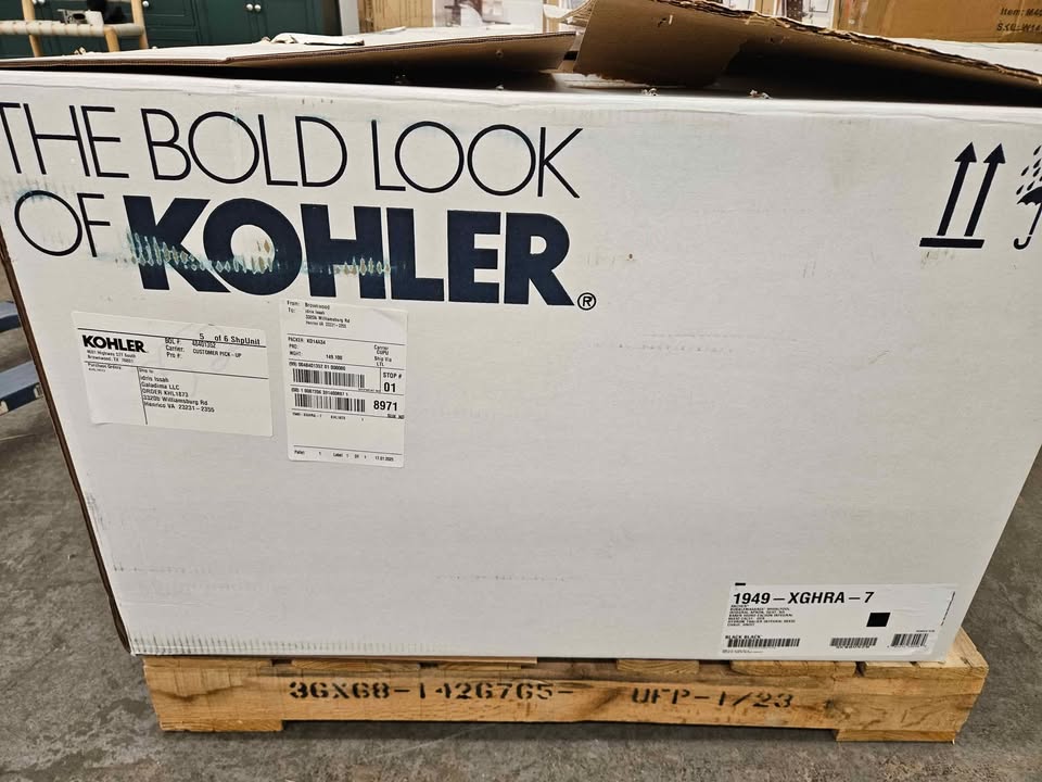 Kohler Archer 66'' x 32'' drop-in bath with Bask heated surface and end drain - Image 6