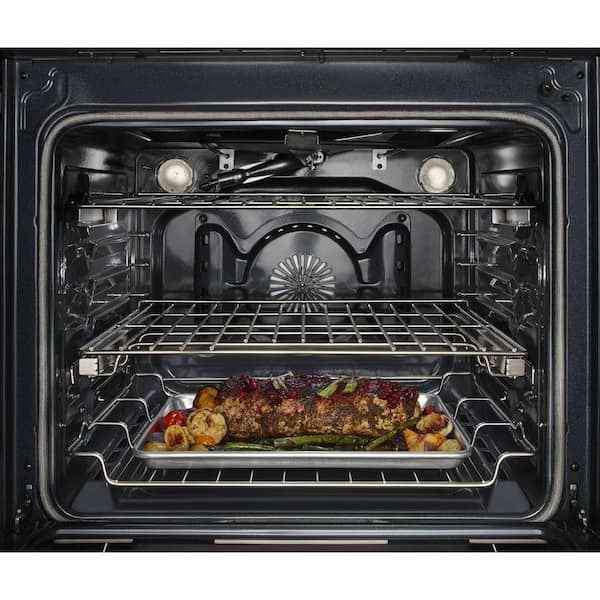 30 Inch Dual Fuel Convection Slide-In Range with Baking Drawer: Stainless Steel - Image 2