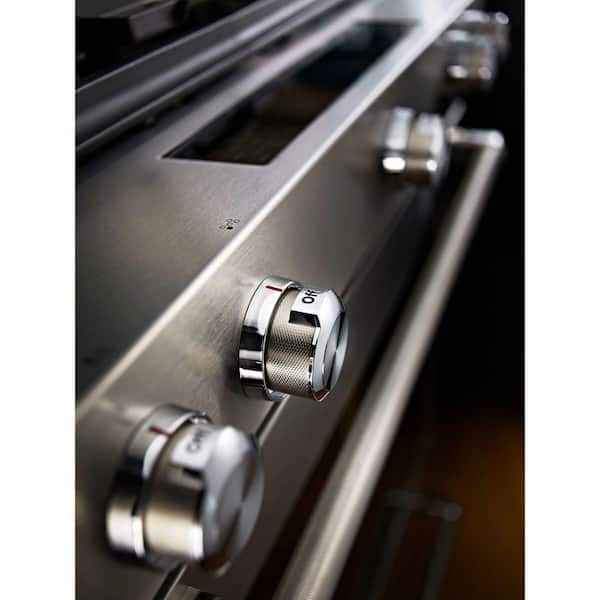 30 Inch Dual Fuel Convection Slide-In Range with Baking Drawer: Stainless Steel - Image 6