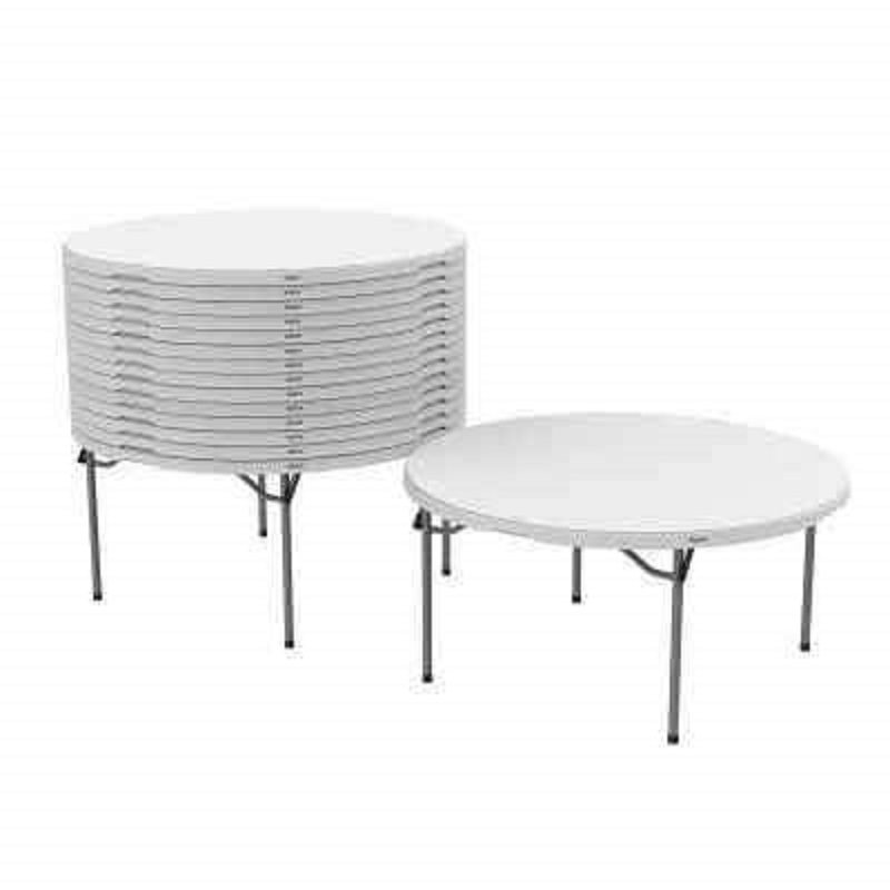 Lifetime 60 inch Round Folding Table - Image 4