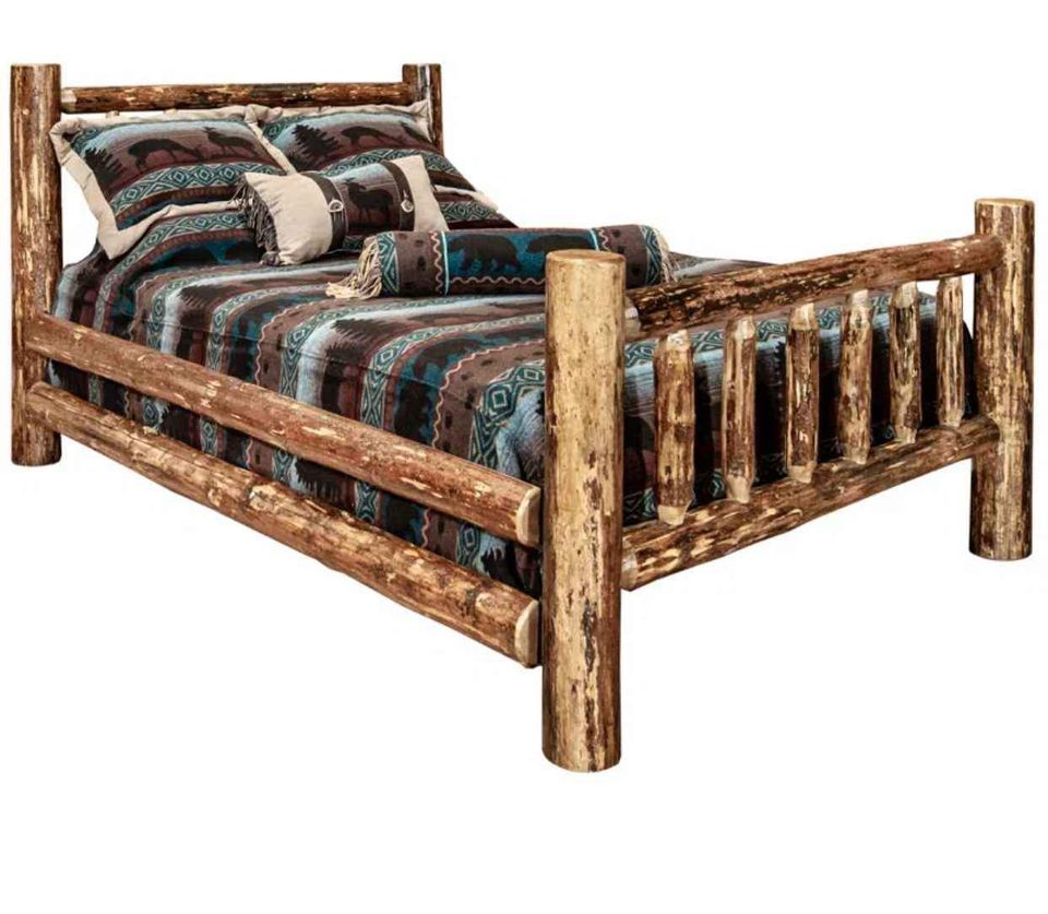 Montana Collection Pine Bed ( Cal King ) - Image 3
