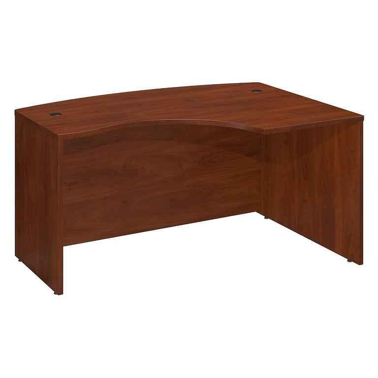 BBF Series C Engineered Wood Right Hand L-Bow Desk in Hansen Cherry