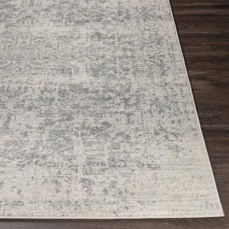 Surya Harput HAP-1024 6'7" x 9' Charcoal, Light Gray and Beige Area Rug - Image 6