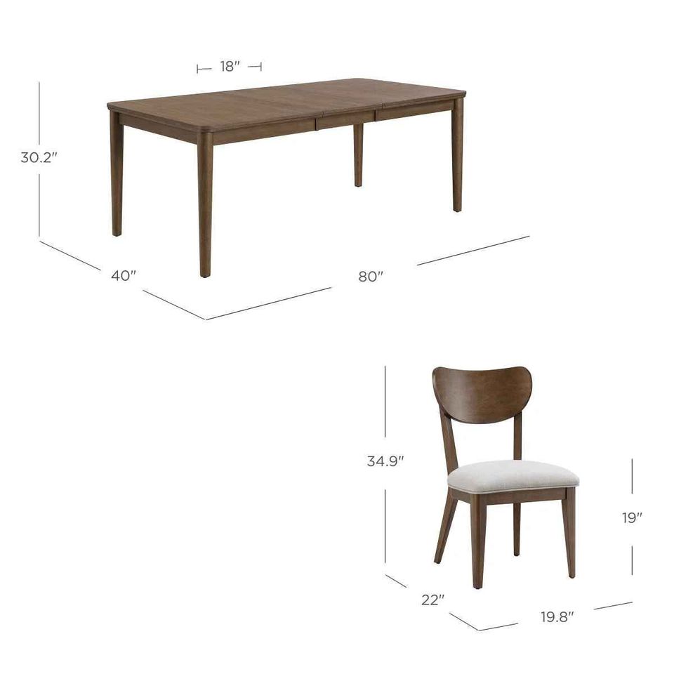 Parker 7-piece Dining Table Set - Image 2