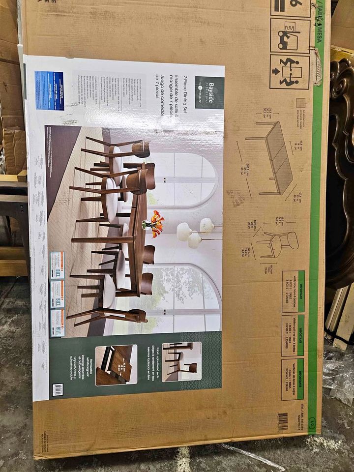 Parker 7-piece Dining Table Set - Image 9