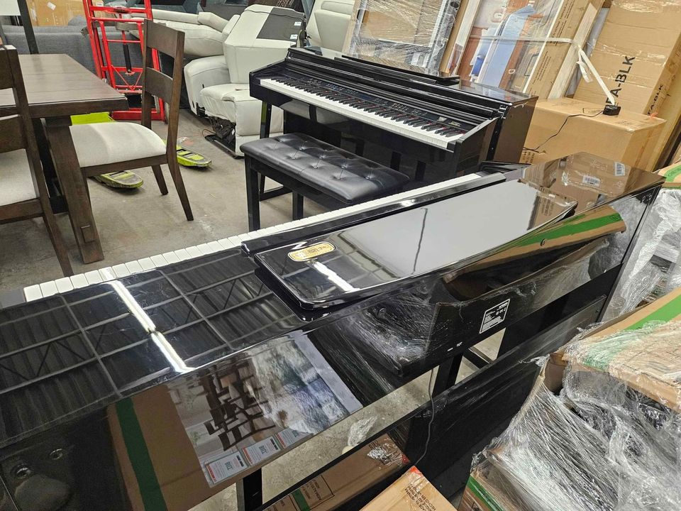 Artesia DP-150e Cabinet Piano - Image 9