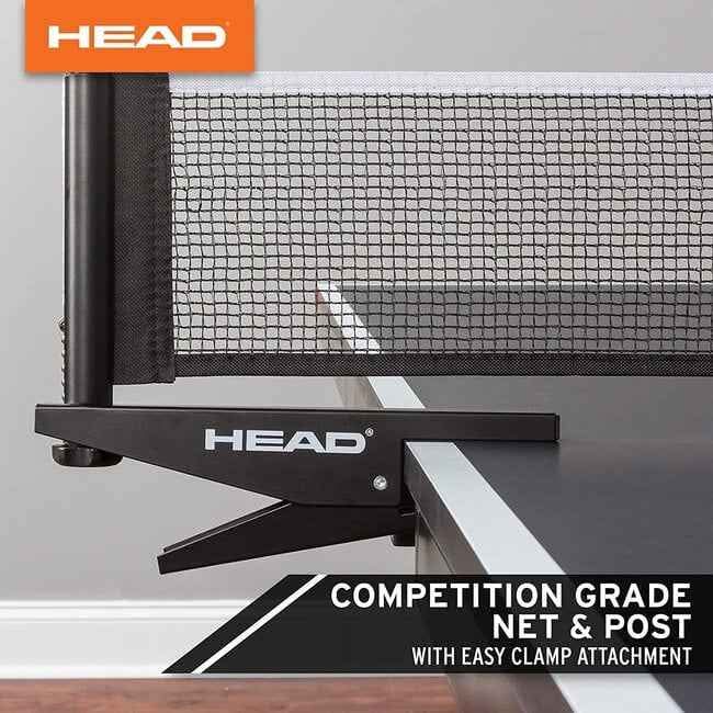 HEAD Summit USA Indoor 18mm Table Tennis Table, Competition Grade Net with Playback Mode - Image 4