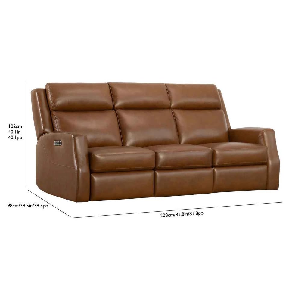 Thorton Leather Power Reclining Sofa - Image 2