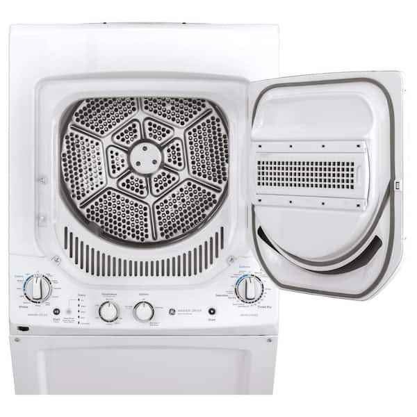 GE Unitized Spacemaker 2.3 cu. ft. Capacity Washer with Stainless Steel Basket and 4.4 cu. ft. Capa - Image 6