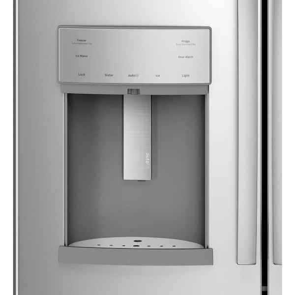 GE ENERGY STAR 22.1 Cu. Ft. Counter-Depth Fingerprint Resistant French-Door Refrigerator - Image 4