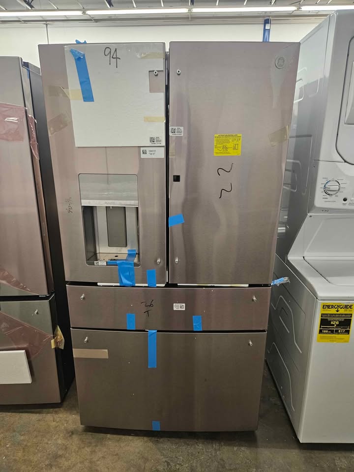 GE Profile ENERGY STAR 27.9 Cu. Ft. Smart Fingerprint Resistant 4-Door French-Door Refrigerator - Image 5