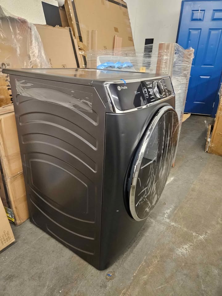 GE Profile ENERGY STAR 7.8 cu. ft. Capacity Smart Front Load Electric Dryer with Steam and Sanitize - Image 9