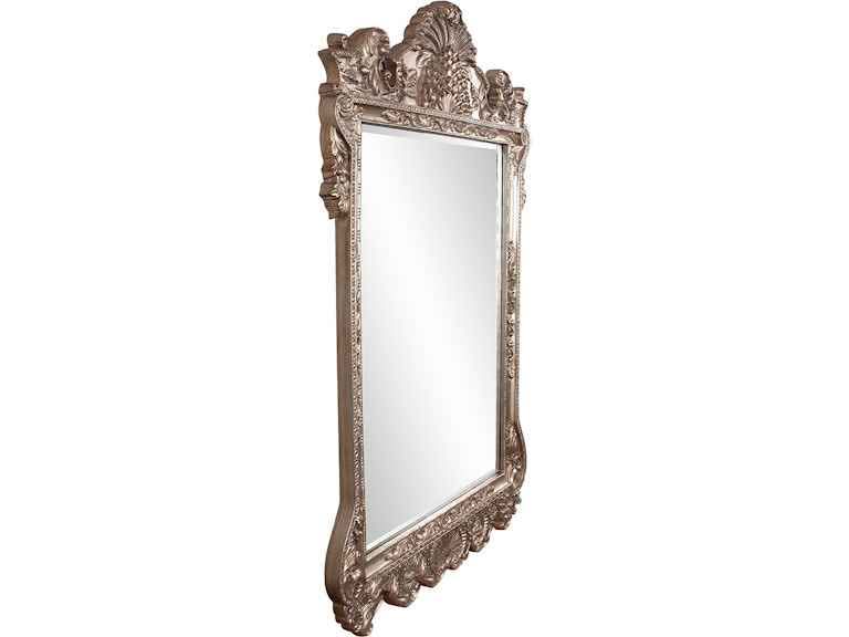 Marquette 84 X 48 inch Champagne Silver Wall Mirror by Howard Elliott Collection - Image 3