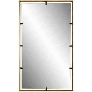 Uttermost Egon 29-7/8" W x 50" H Rectangular Framed Bathroom Wall Mirror
