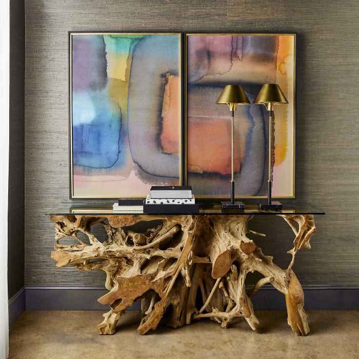 Uttermost Black Label Prismatic Framed Prints, S/2 - Image 5
