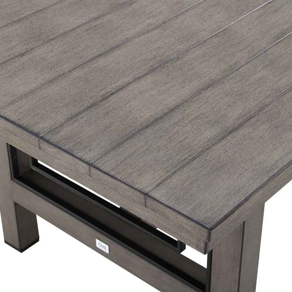 Austin II 7-piece Outdoor Patio Dining Set ( Blade cut on some chairs) - Image 4
