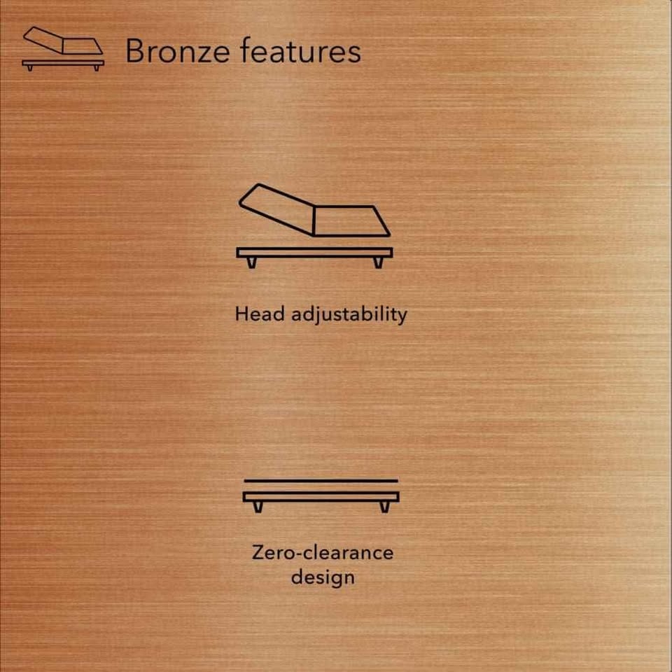Baselogic by Serta – Bronze Adjustable Base ( Queen) - Image 4
