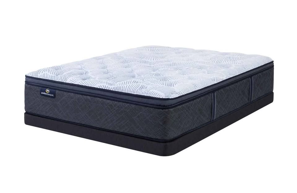Serta Perfect Sleeper Blue Lagoon Nights Plush Pillowtop ( Queen ) - Image 3