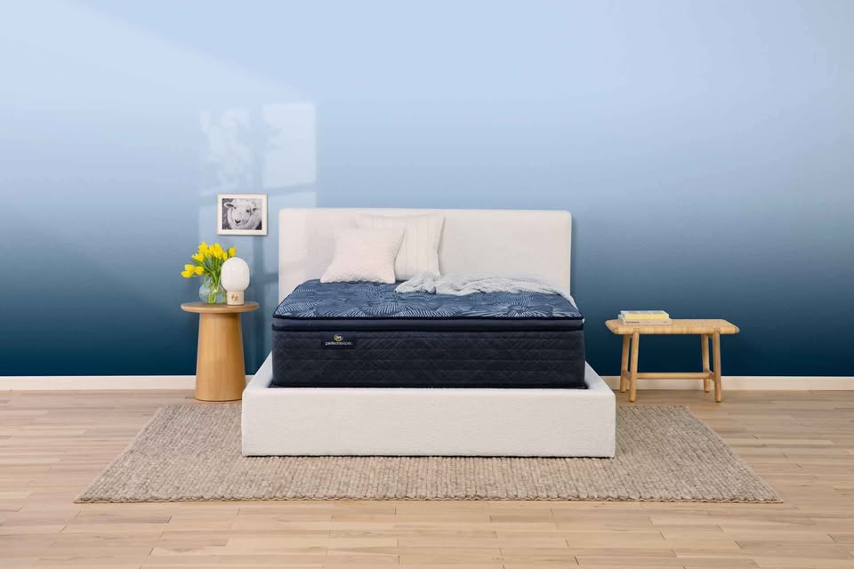 Serta Perfect Sleeper Cobalt Calm Medium Pillowtop ( Queen ) - Image 2