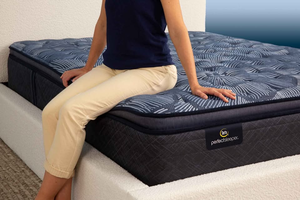 Serta Perfect Sleeper Cobalt Calm Medium Pillowtop ( Queen ) - Image 3