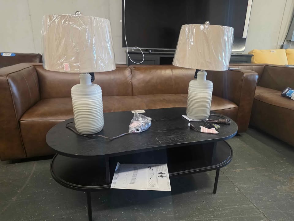 Marnina Table Lamp (Set of 2 ) ( Taupe ) - Image 6