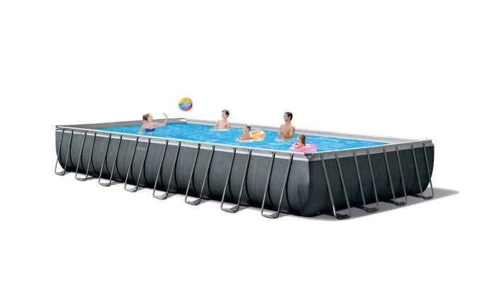 Intex 32' x 16' x 52" Ultra Xtr Rectangular Outdoor Swimming Pool Set with Pump - (Retails $2000 ) - Image 6