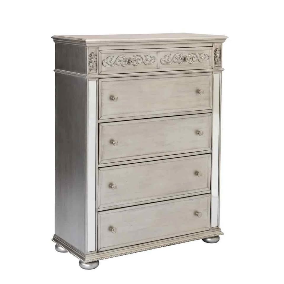 Nicolasa 42" W 5 - Drawer Dresser
