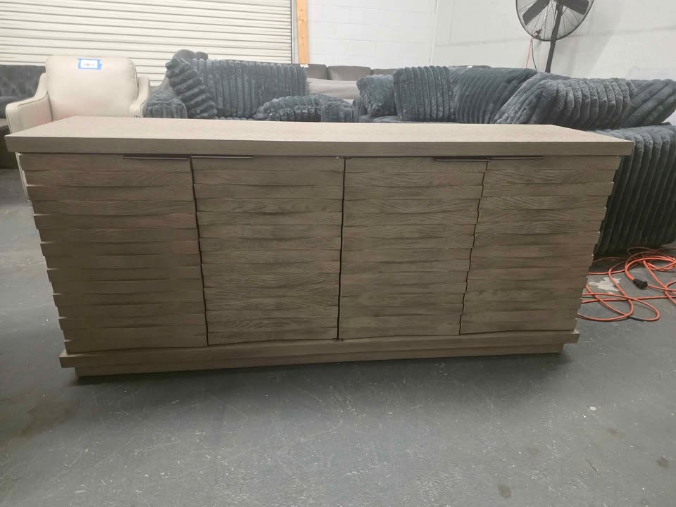 PURE MODERN 63" Angled Door TV Console - Image 3