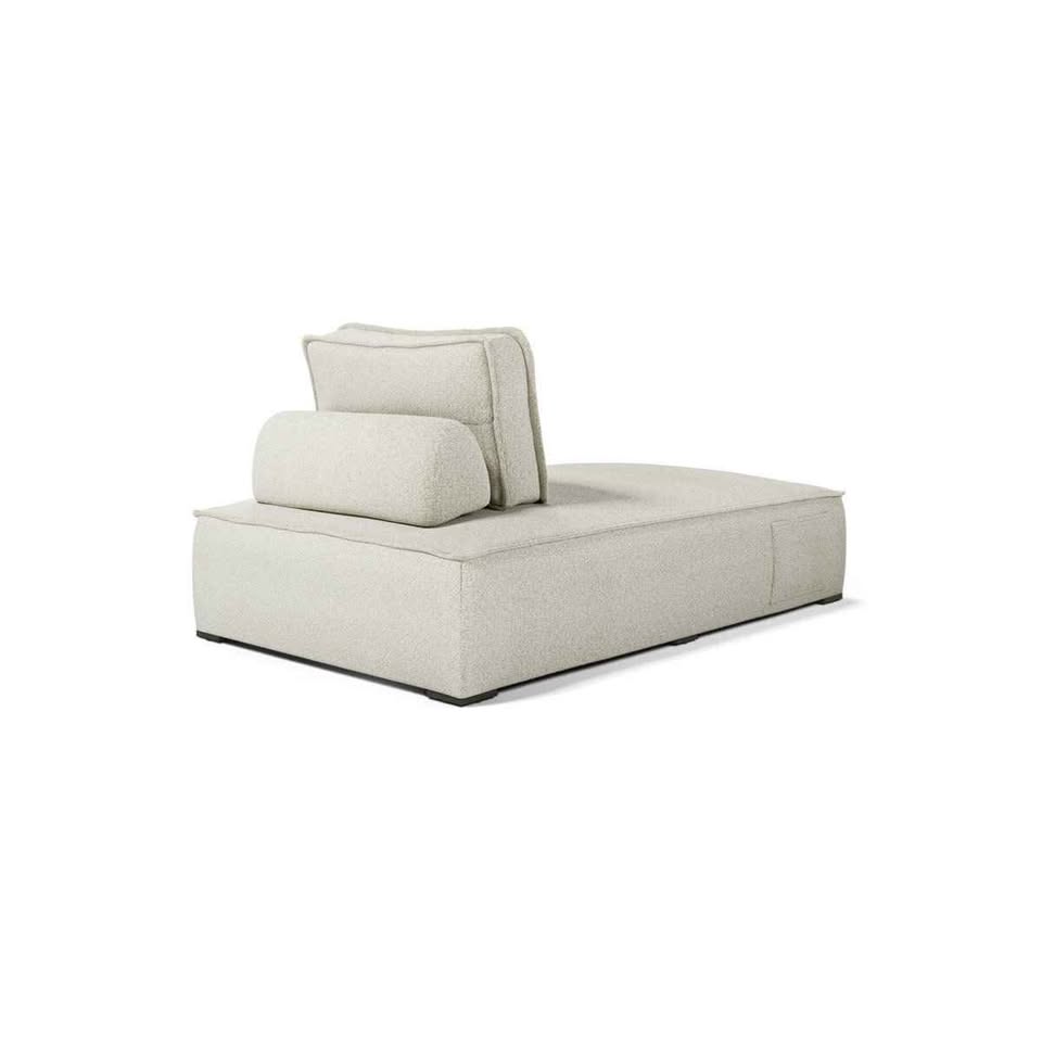 Mirri Outdoor Chaise In Textured Greige ( Retails $2000.00 ) - Image 2