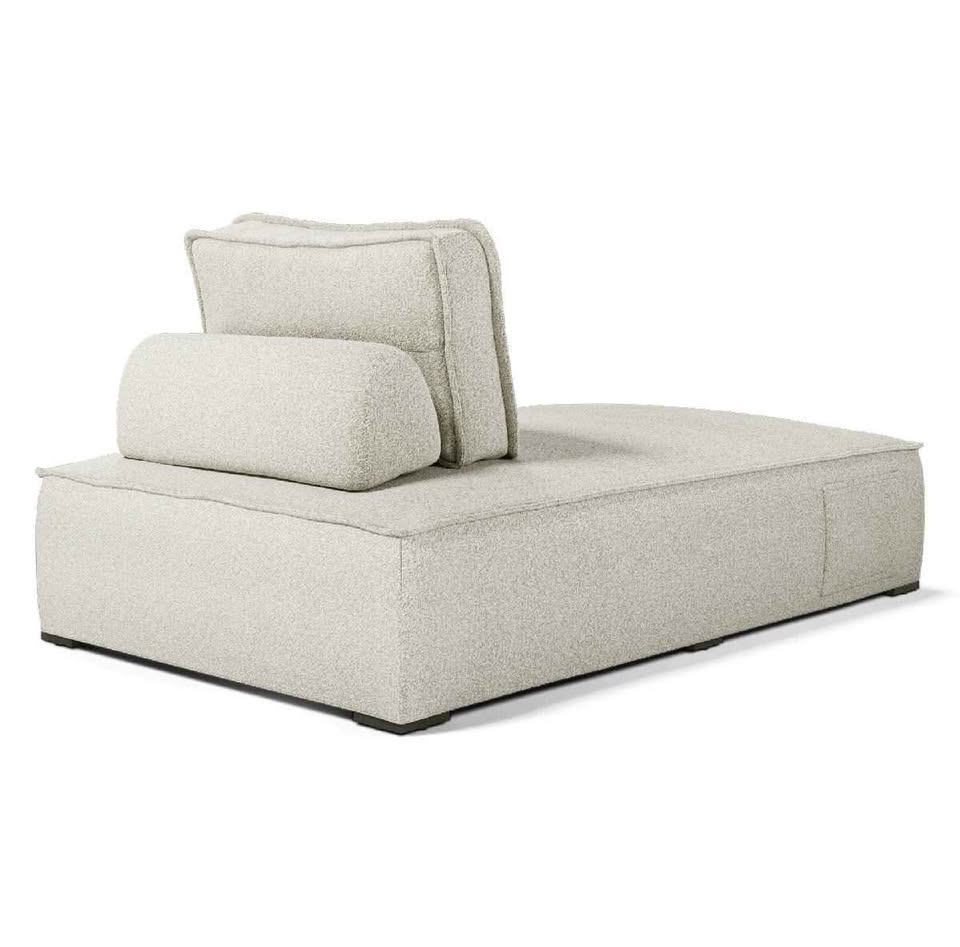 Mirri Outdoor Chaise In Textured Greige ( Retails $2000.00 ) - Image 3