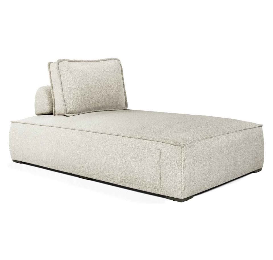 Mirri Outdoor Chaise In Textured Greige ( Retails $2000.00 ) - Image 4