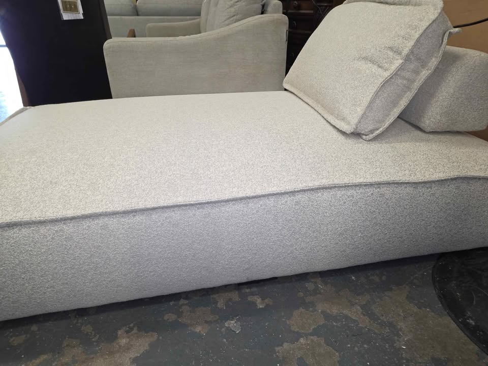 Mirri Outdoor Chaise In Textured Greige ( Retails $2000.00 ) - Image 6