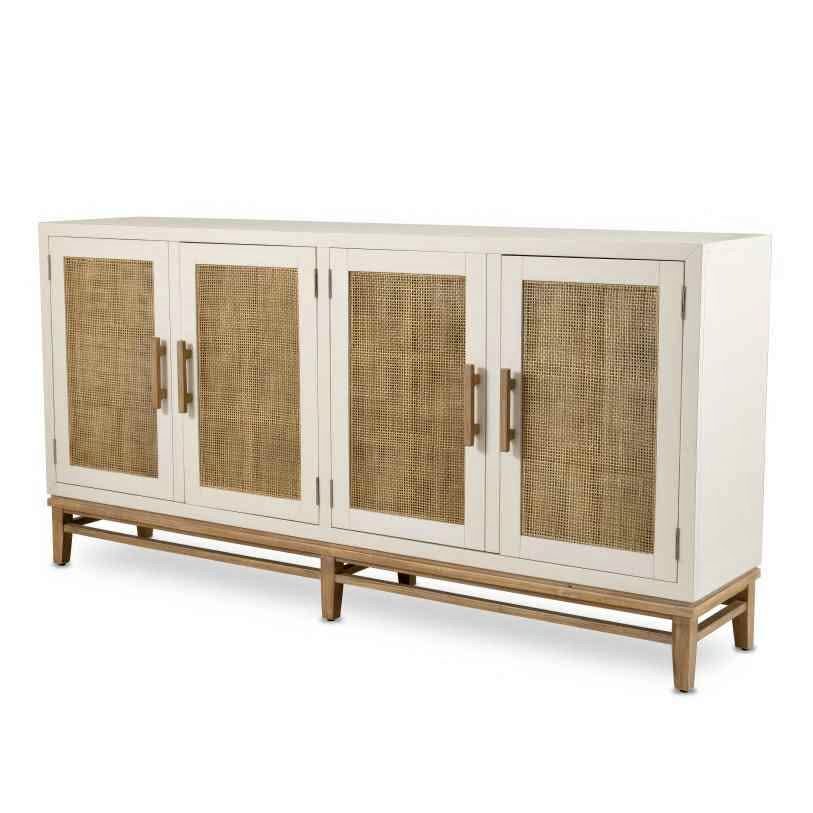 Sea Winds - Venice 4-Door Credenza - B21015-WHITE ( Retails $1800.00 )