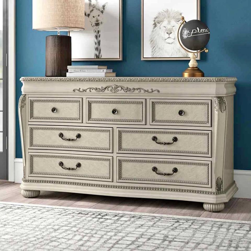 Aguon Kids 7 - Drawer Dresser ( Seashell )