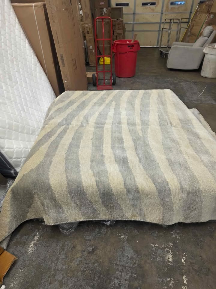 One-of-a-Kind 8' X 9'9" Area Rug in Bokara Rug_Co. Inc. ( Retails $2100.00 ) - Image 2