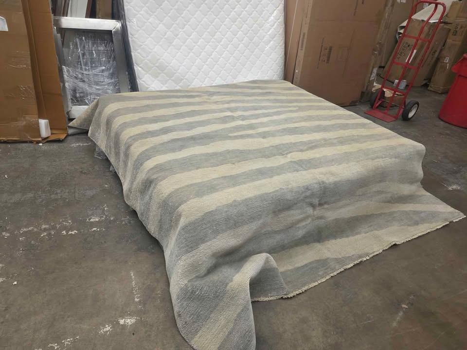 One-of-a-Kind 8' X 9'9" Area Rug in Bokara Rug_Co. Inc. ( Retails $2100.00 ) - Image 4