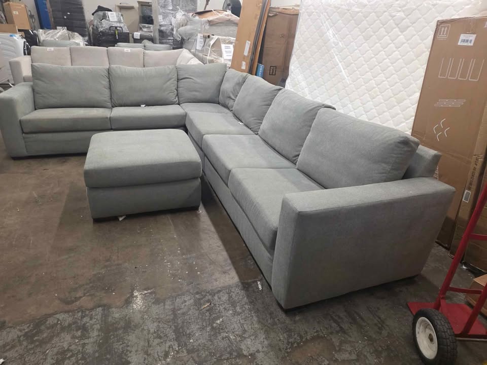 Flexsteel Collins 5-piece Fabric Modular Sectional - Image 5