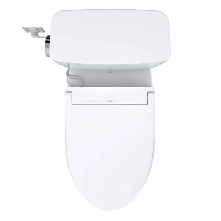 TOTO Drake 2-piece Elongated Toilet with C5 Washlet Bidet Seat - Image 5
