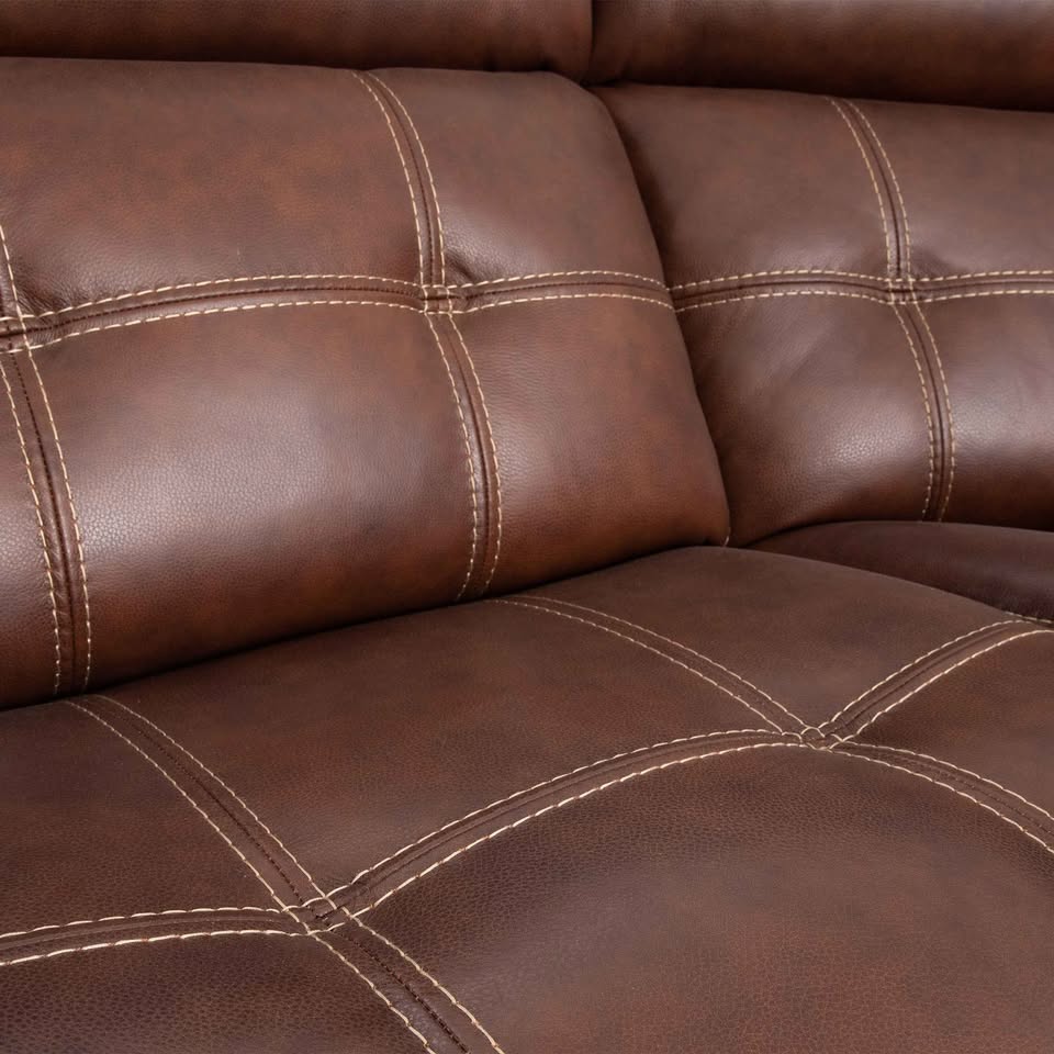 Concord 6-piece Leather Power Reclining Sectional with Power Headrests - Image 5