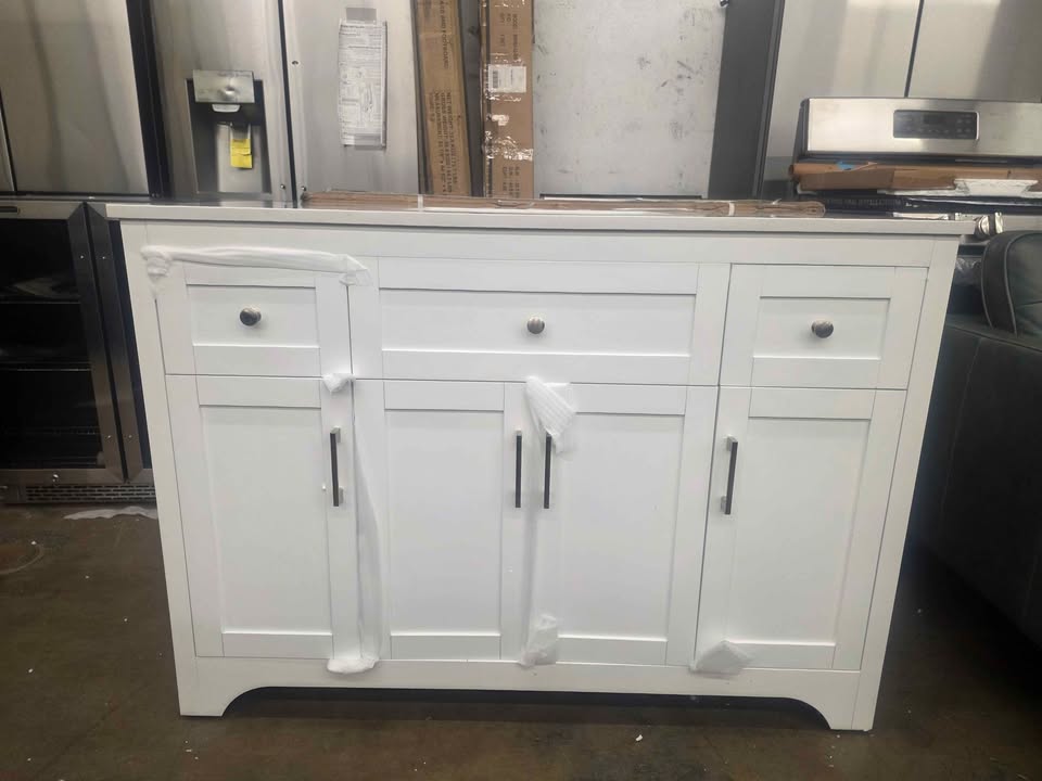 Elegant 48 In. Single Bathroom Vanity in White VF17048WH - Image 7