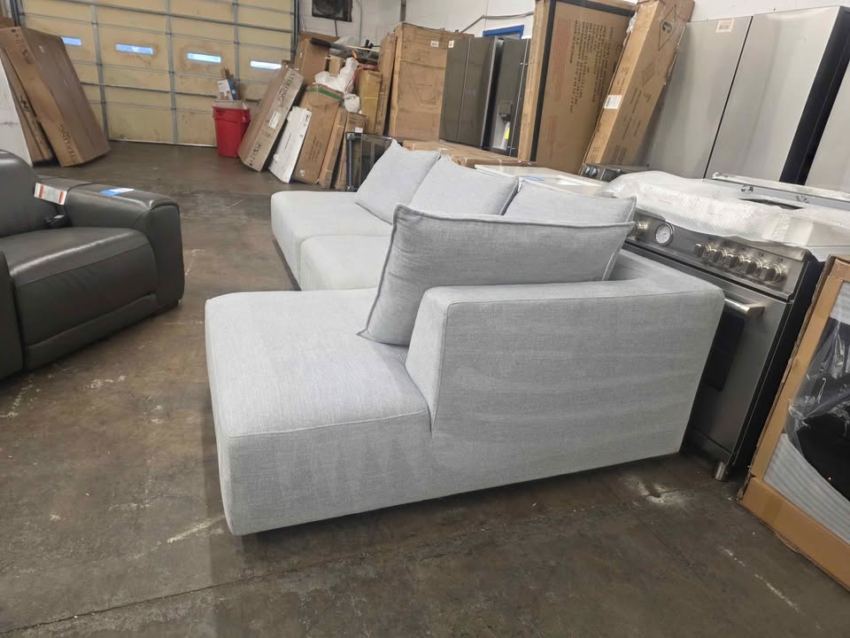 Macon 3-piece Fabric Modular Sectional - Image 4