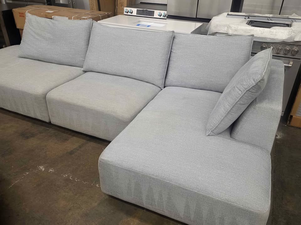 Macon 3-piece Fabric Modular Sectional - Image 7