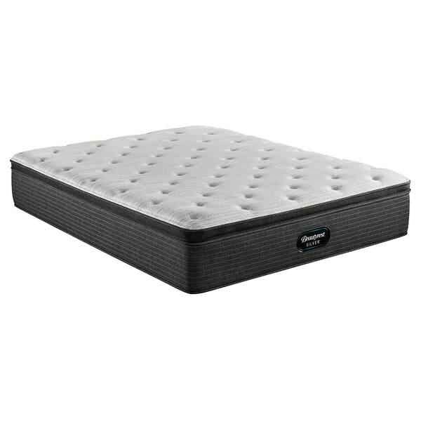 Beautyrest Silver BRS900 14.75 in. Twin Plush Pillow Top Mattress