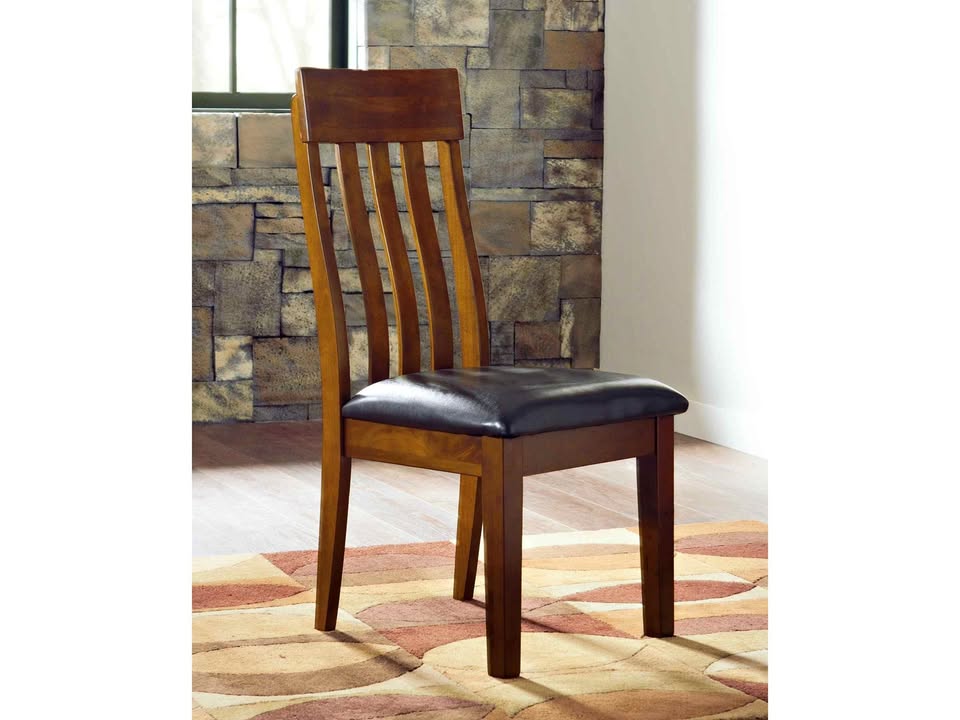 Ralene Rake Back Upholstered Dining Chair (Set of 2)