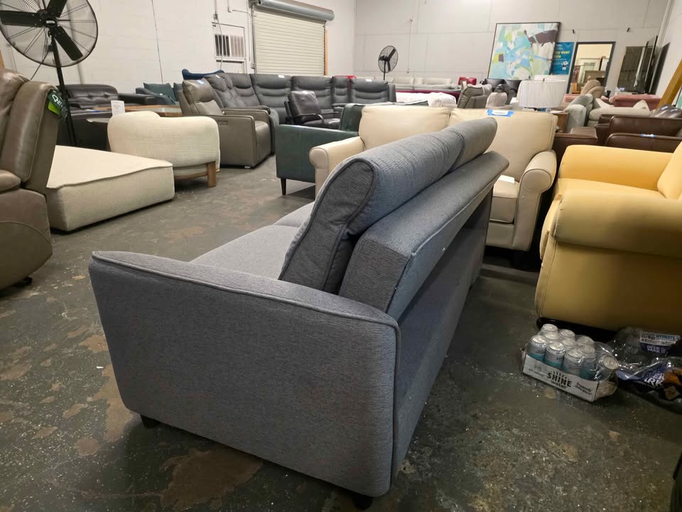 3 Seater Sofa Bed in Light Grey - Image 7